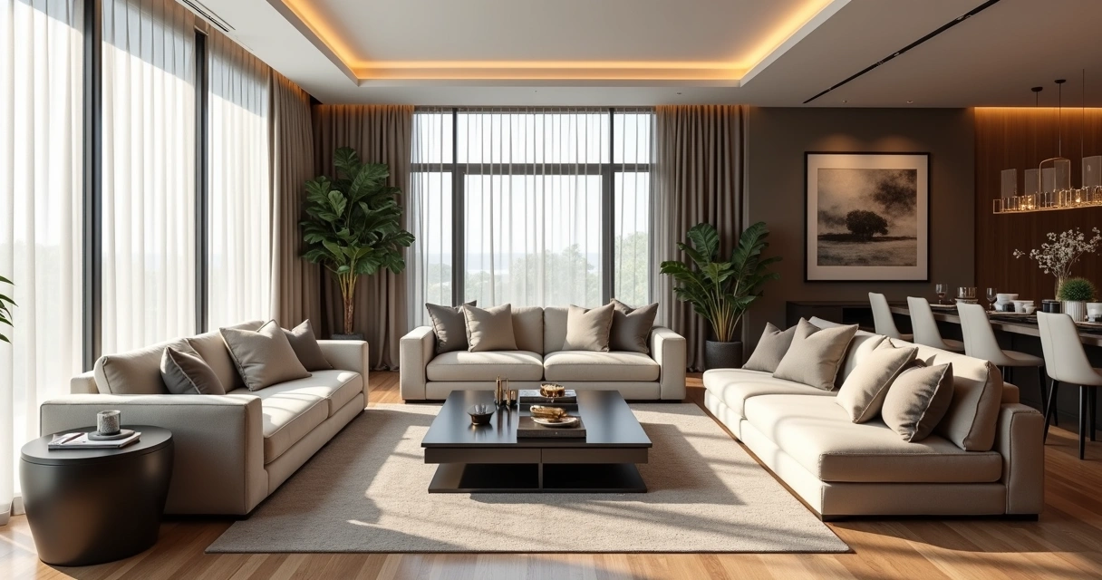 7 erros ao decorar salas integradas e como evitá-los